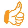 icon thumbs up